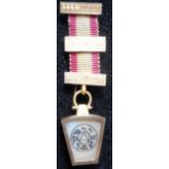 Masonic. Mark Lodge jewel in 9ct gold.