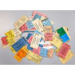 Railwayana. Small collection of mainly British rail tickets inc.