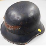 WWII German Luftschutze helmet Condition Report.
