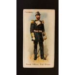 WILLS, Soldiers & Sailors, Germany, Naval Officer Full Dress, blue back, G