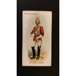 WILLS, Soldiers & Sailors, Great Britain, 1st Life Guards, blue back, G