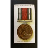 TADDY, British Medals & Ribbons, No. 37, VG