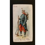 WILLS, Soldiers & Sailors, Spain, Infantry of the Line Private Marching Order, blue back, G