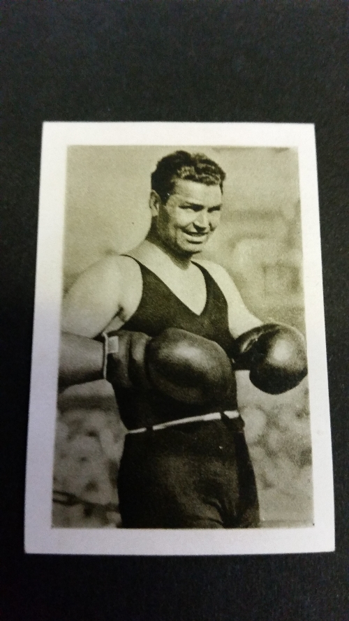 BOXING, anon. European trade, No. 101 Jack Dempsey, EX