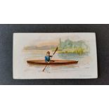 C.W.S., British Sports Series, No. 40 Canoeing, listed back, VG