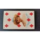 A.T.C., Beauties (p/c superimposed), 8 of diamonds, 52 subjects, VG