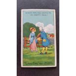 TYPHOO, Nursery Rhymes, Where are you going to my pretty maid?, small corner crease, G