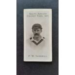 TADDY, South African Cricket Team 1907, Sherwell, VG