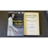 FOOTBALL, signed hardback edition of Biting Talk by Norman Hunter, to title page, 2004, 1st edition,