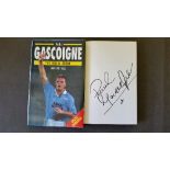 FOOTBALL, signed hardback edition of The Inside Story by Paul Gascoigne, to flyleaf with full