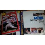 U.S. SPORT, books, mainly 1990s, inc. NFL (18), MLB (9), NBA (4), College Final Four (3) & NHL (