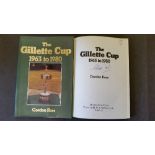 CRICKET, signed hardback edition of The Gillette Cup 1963-1980 by Gordon Ross, signed by the