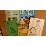 MIXED SPORT, selection, inc. books, brochures, programmes etc.; cricket booklets signed by