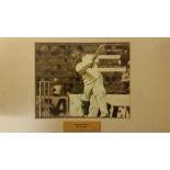 CRICKET, signed photo by Rohan Kanhai, 8 x 6, full-length batting, personally obtained by Brian