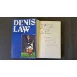 FOOTBALL, signed hardback edition of An Autobiography by Denis Law, to half-title page (with