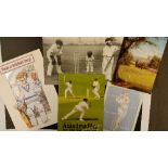 CRICKET, greetings cards, modern selection, used, VG to EX, 60*