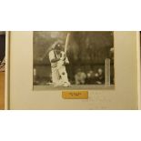 CRICKET, photo, signed to mount by Everton Weekes, dated 30th June 1994, 9.5 x 7, full-length