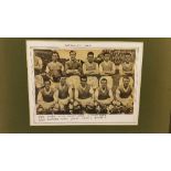 FOOTBALL, signed magazine team photo by 1958/9 Arsenal, by all 11 players inc. Dodgin, Wills,