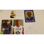 RUGBY UNION, signed photos & blank cards, 2003 England World Cup winners, inc. Lewsey, Tindall,