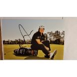 GOLF, signed colour 12 x 8 photos, inc. Graham McDowell, Ian Poulter, Francesco Molinari, Ernie Els,