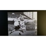 FOOTBALL, signed & inscribed photo by Tommy Lawton, full-length in action for Arsenal, 5.25 x 4.5,