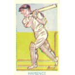 DONALDSON, Sports Favourites (cricketers), mainly neat trim, G to VG, 13