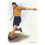 HULL CITY, 1950 Footballers, missing Nos. 1, 4 & 20, large, writing to back (1), FR (2) to VG, 17