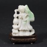 :Carved Chinese Jadeite Figure