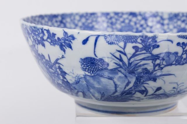 :3 Chinese Blue & White Canton Bowls - Bild 2 aus 7