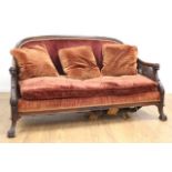 Mahogany Sofa