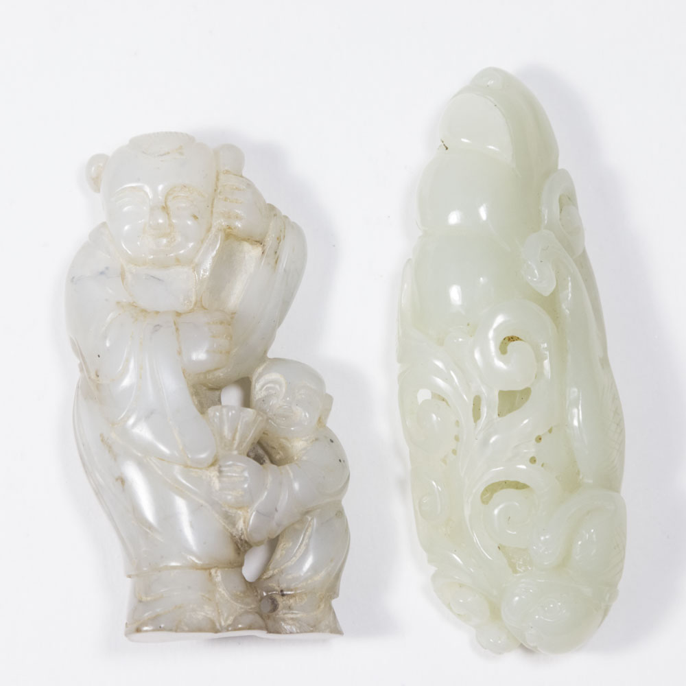 2 Jade Carvings