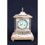 :Onyx & Bronze Mantel Clock