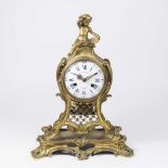 Bronze French Louis XV Style Reticulated Clock