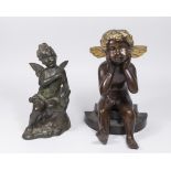 2-20th Century Putti Figures