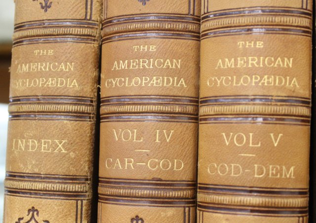 :17 Leather Bound Books, The American Encyclopedia - Image 4 of 4