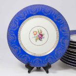 Set 12 Bavarian Service Plates