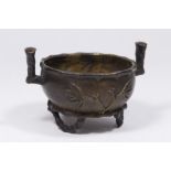 Chinese Bronze Censer with Maker's Stamp