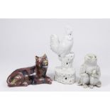 3 Chinese Porcelain Animals