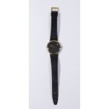 14K Gold Lucien Picard Ladies Watch w/ Lizard Band