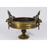 Bronze Figural Tazza