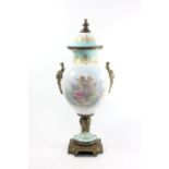 Sèvres Porcelain Bronze Mounted Vase