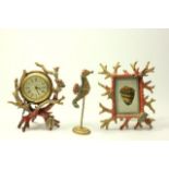 Jay Strongwater Coral Reef Frame & Clock