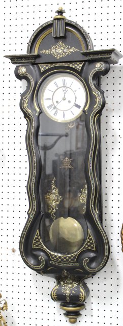 Victorian Mother of Pearl Inlaid Clock