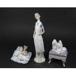 Lot 3 Lladro Figurines