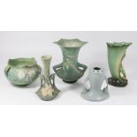 Lot 5 Roseville Pottery Pieces