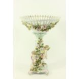 Sitzendorf Porcelain Figural Centerpiece