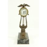 19th Century Egyptian Revival French Desk Clock