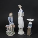 Lot 3 Lladro Figurines