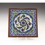 Islamic Glazed Polychrome Tile