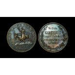 English Tokens - London - Charles Manzel - Gambrinus Beer Hall Token